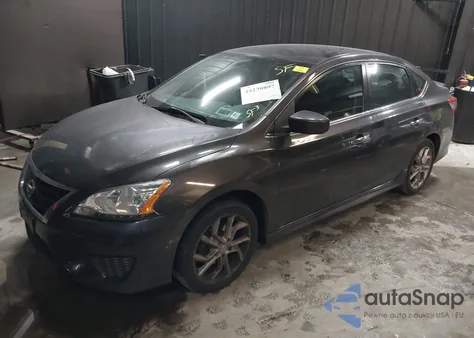 2013 Nissan Sentra Sr z USA, uszkodzony, nr VIN 3N1AB7AP7DL650264